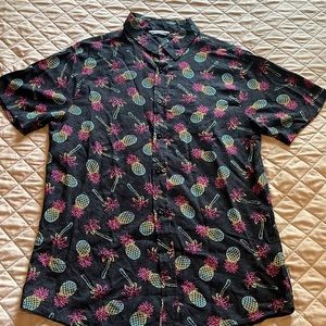 Get Ready for Summer! Depart West pineapple button up